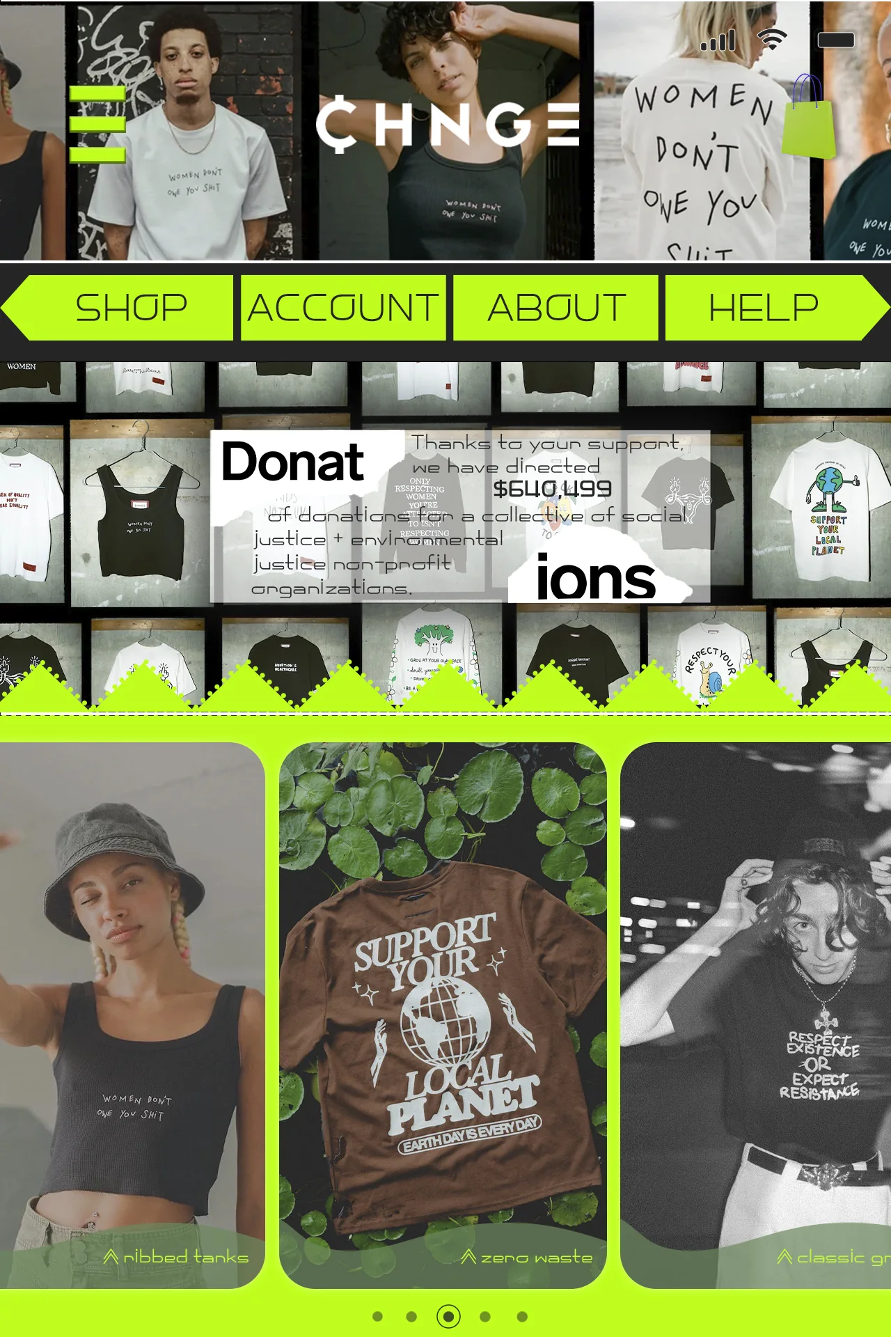 Store · homepage