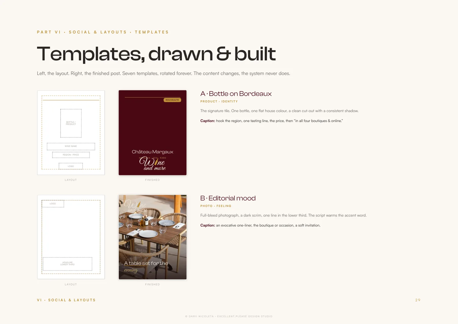 Wine & More — The brand book, page 10