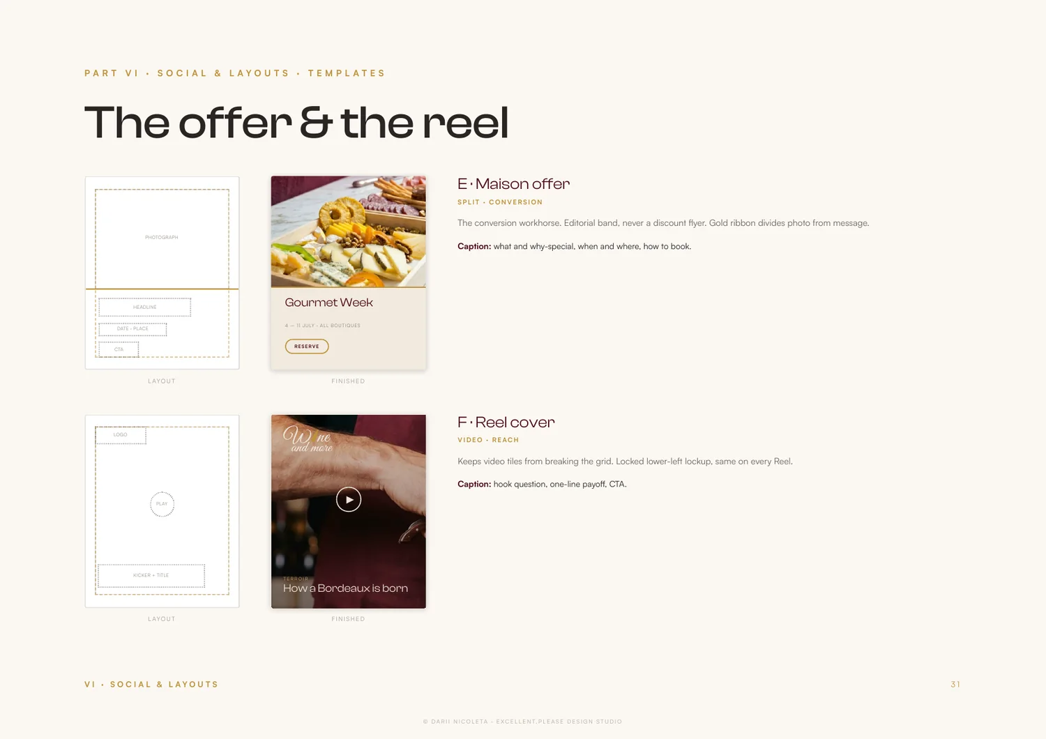 Wine & More — The brand book, page 11