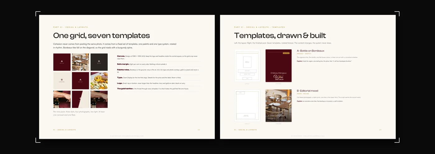 Grid and templates