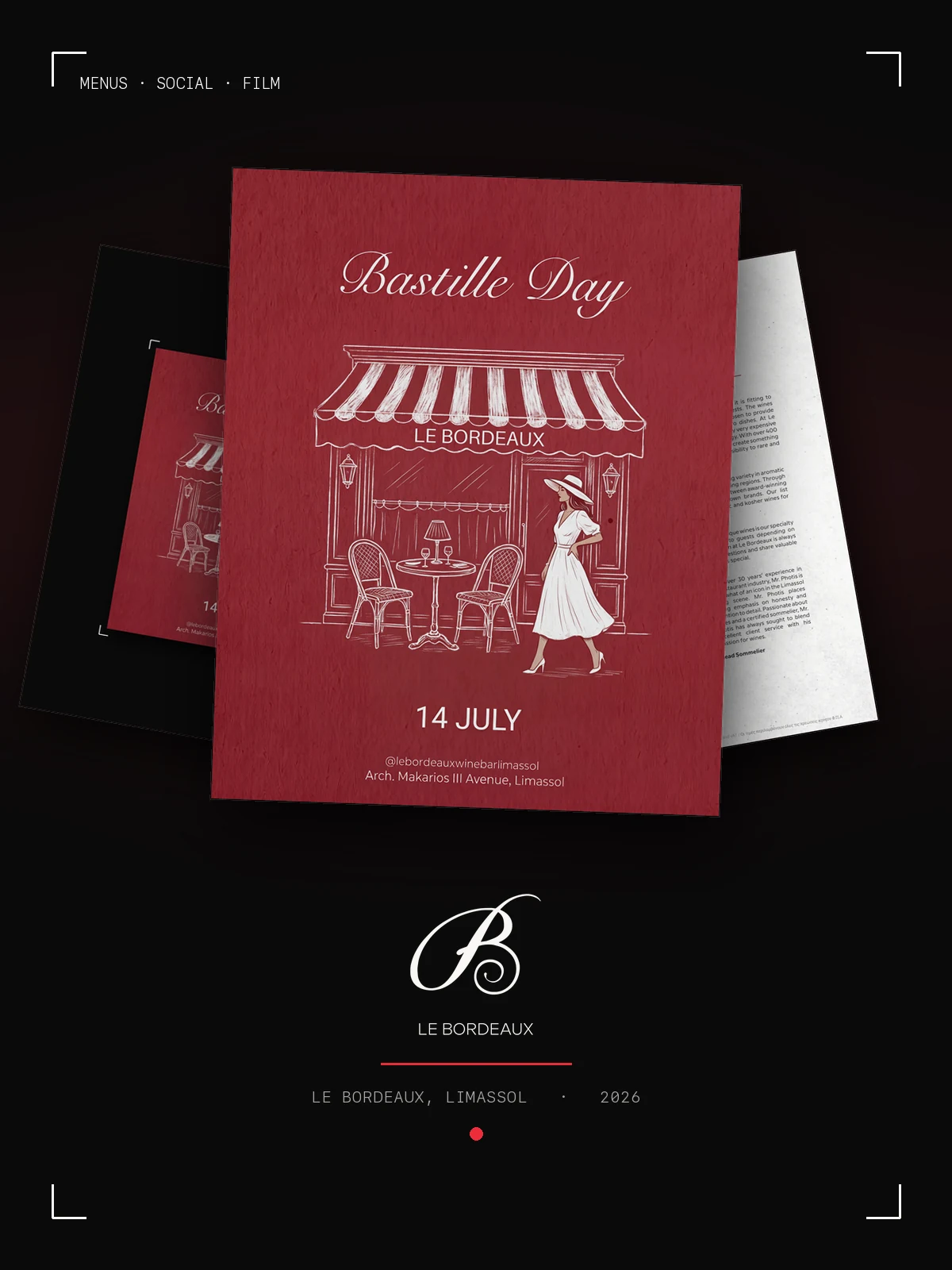 Le Bordeaux — case cover